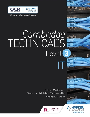 Book cover for Cambridge Technicals Level 3 IT