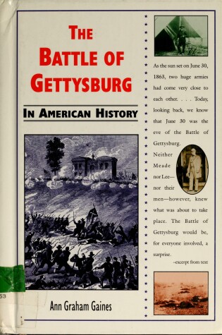 Cover of The Battle of Gettysburg in American History