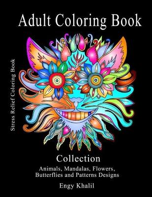 Book cover for Adult Coloring Book Collection