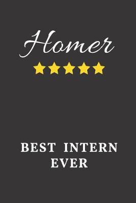 Book cover for Homer Best Intern Ever