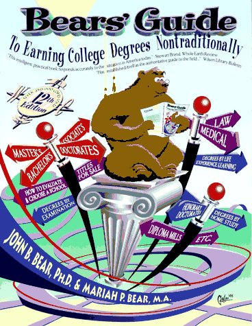 Book cover for Bear's Guide to Earning College Degrees Non-Traditionally