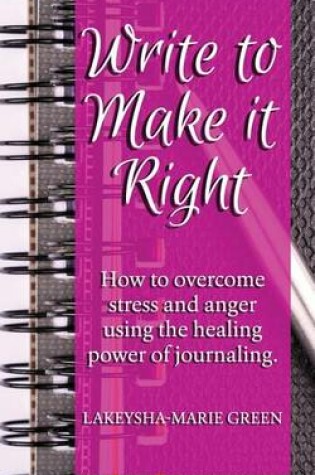 Cover of Write To Make It Right