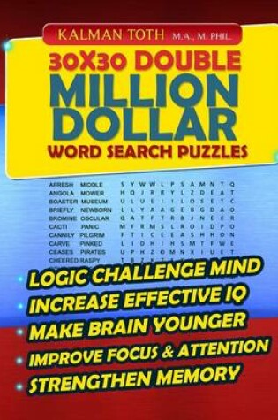 Cover of 30x30 Double Million Dollar Word Search Puzzles