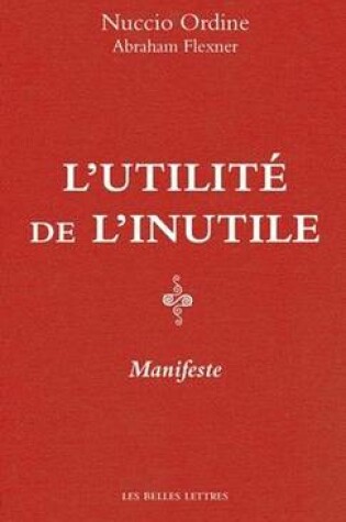 Cover of L'Utilite de l'Inutile