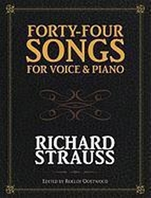 Book cover for Forty-Four Songs for Voice and Piano