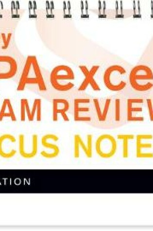 Cover of Wiley CPAexcel Exam Review January 2017 Focus Notes
