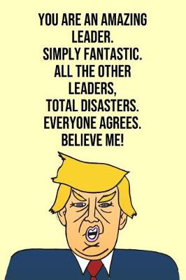 Book cover for You Are An Amazing Leader Simply Fantastic All the Other Leaders Total Disasters Everyone Agree Believe Me