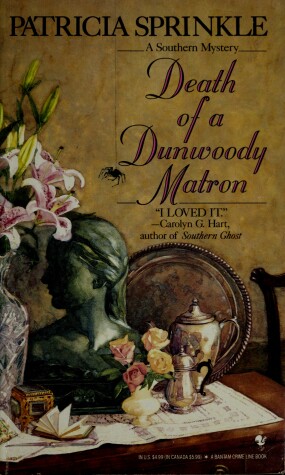 Book cover for Death of a Dunwoody Matron