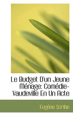 Book cover for Le Budget D'Un Jeune M Nage