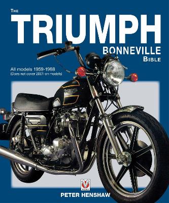 Book cover for The Triumph Bonneville Bible (59-88)