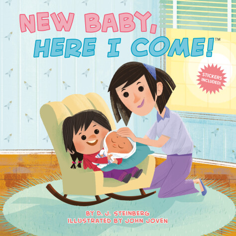 Book cover for New Baby, Here I Come!