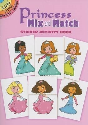 Book cover for Princess Mix and Match Sticker Activity