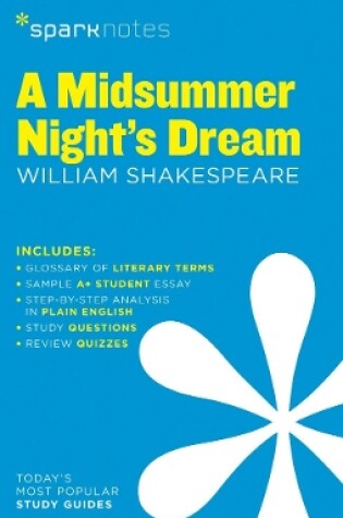 Cover of A Midsummer Night's Dream SparkNotes Literature Guide