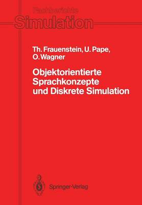 Cover of Objektorientierte Sprachkonzepte und Diskrete Simulation