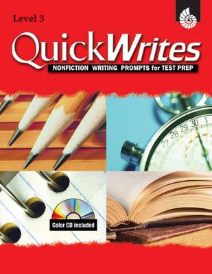 Book cover for Quick Writes, Level 3