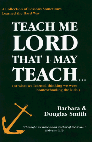 Book cover for Teach Me Lord That I May Teach