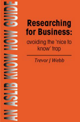 Book cover for Researching for Business
