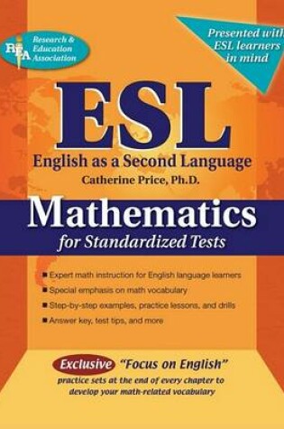 Cover of ESL Mathematics for Standardized Tests
