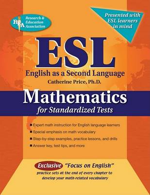 Book cover for ESL Mathematics for Standardized Tests