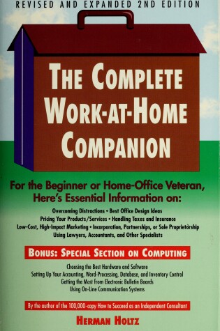 Cover of Complete Work-At-Home Companion, Fully Revised and Updated Second Edition