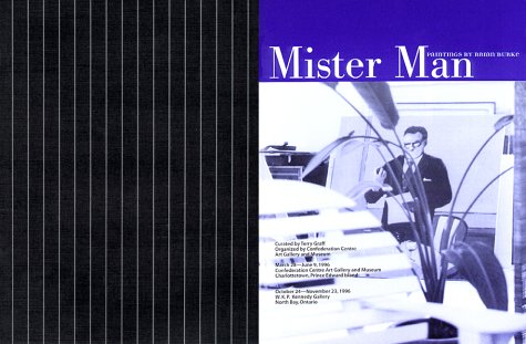 Book cover for Mister Man Paintings by Brian Burke