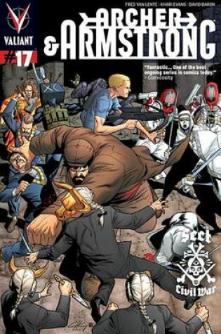 Cover of Archer & Armstrong (2012) Issue 17