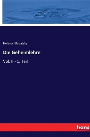 Cover of Die Geheimlehre