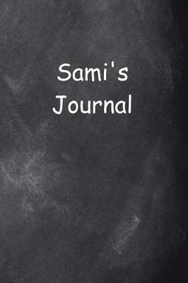 Book cover for Sami Personalized Name Journal Custom Name Gift Idea Sami