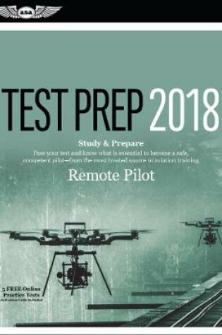 Cover of Remote Pilot Test Prep 2018