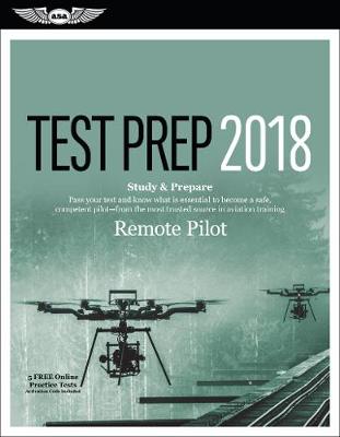 Book cover for Remote Pilot Test Prep 2018