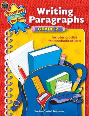 Book cover for Writing Paragraphs Grade 2