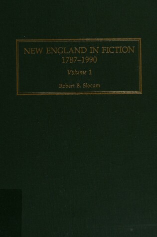 Cover of New England in Fiction 1787-1990