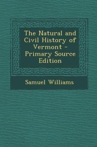 Cover of Natural and Civil History of Vermont