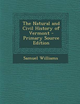 Book cover for Natural and Civil History of Vermont