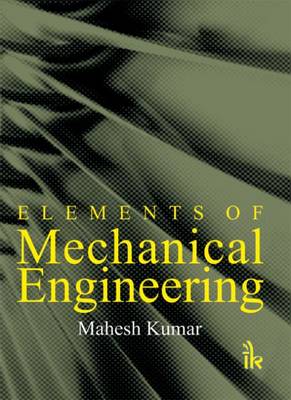 Book cover for Elements of Mechanical Engineering