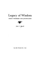 Book cover for Legacy of Wisdom