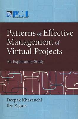 Book cover for Patterns of effective management of virtual projects