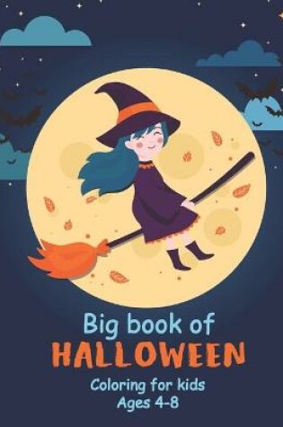 Cover of Halloween Big Book Coloring for Kids