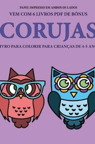 Cover of Livro para colorir para crian�as de 4-5 anos (Corujas)