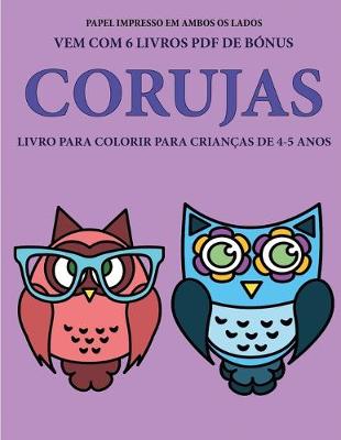 Book cover for Livro para colorir para crian�as de 4-5 anos (Corujas)