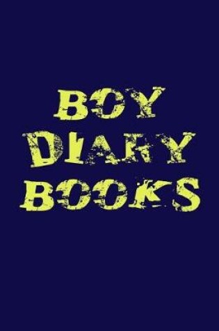 Cover of Boy Diary Books