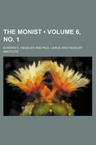 Cover of The Monist