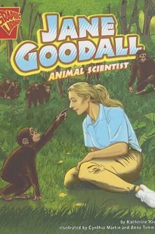 Cover of Jane Goodall: Animal Scientist (Graphic Biographies)