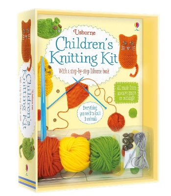 Book cover for Children's Knitting Kit