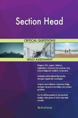 Cover of Section Head Critical Questions Skills Assessment