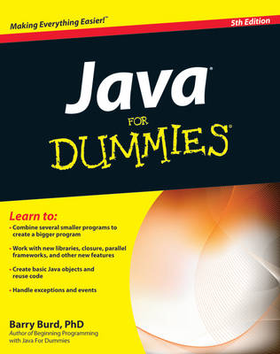 Book cover for Java For Dummies