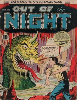 Book cover for Out of the Night Number 17 Horror Comic Book