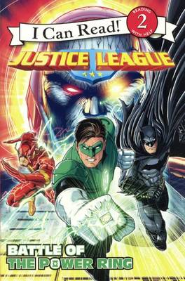 Book cover for Justice League: Battle of the Power Ring