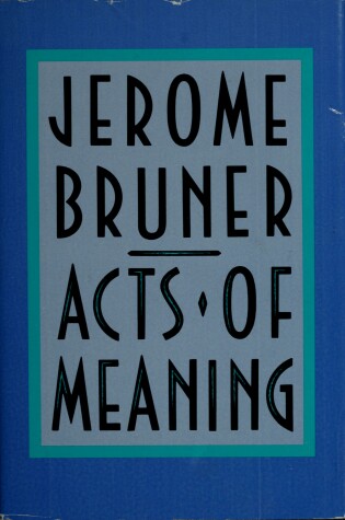 Cover of Acts of Meaning