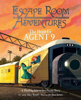 Book cover for Escape Room Adventures: The Hunt for Agent 9